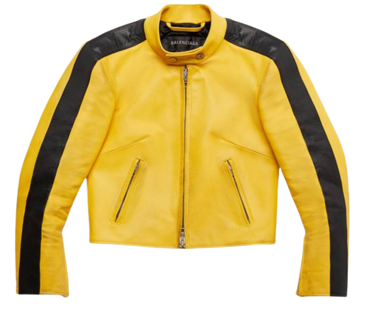 balenciaga yellow jacket
