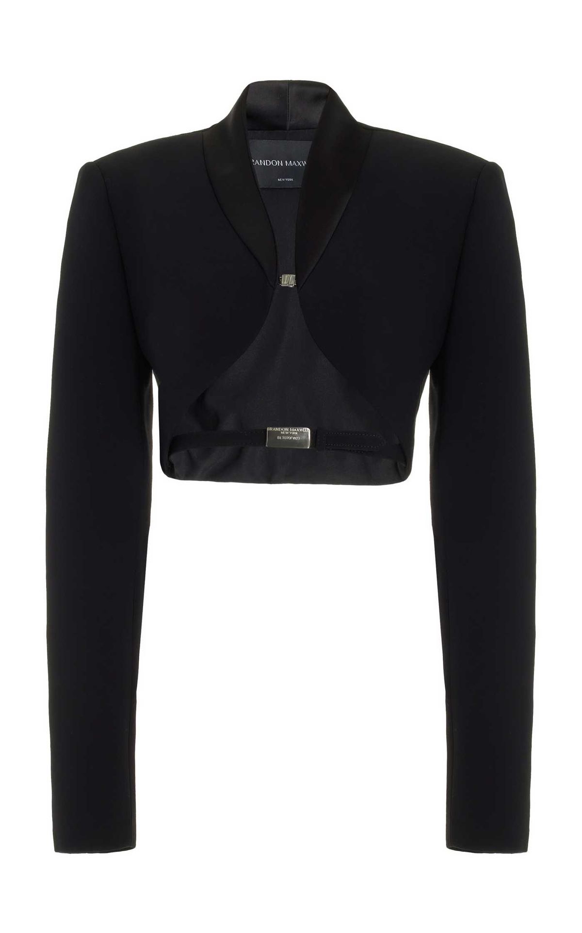 Brandon Maxwell The Mya Cropped Blazer Jacket