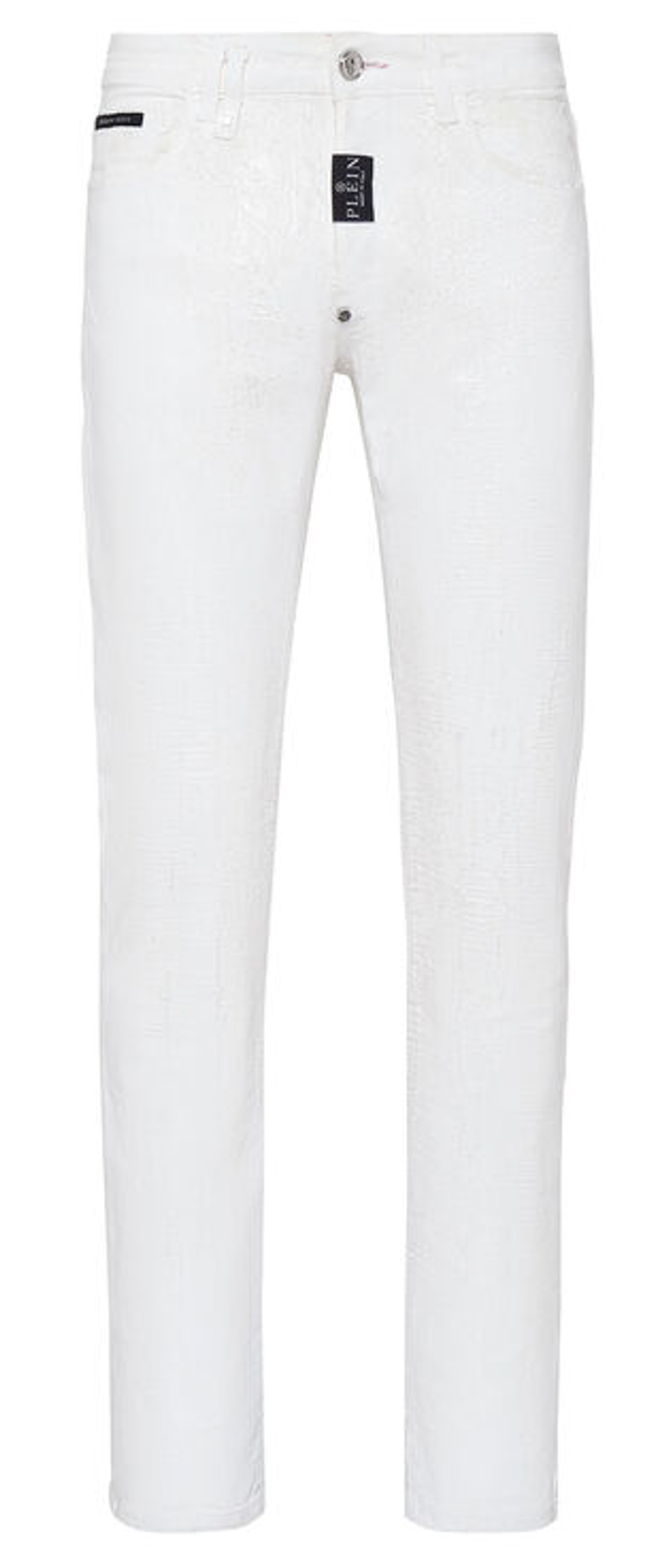 Philipp Plein Super Straight Cut-Fit Denim Trousers