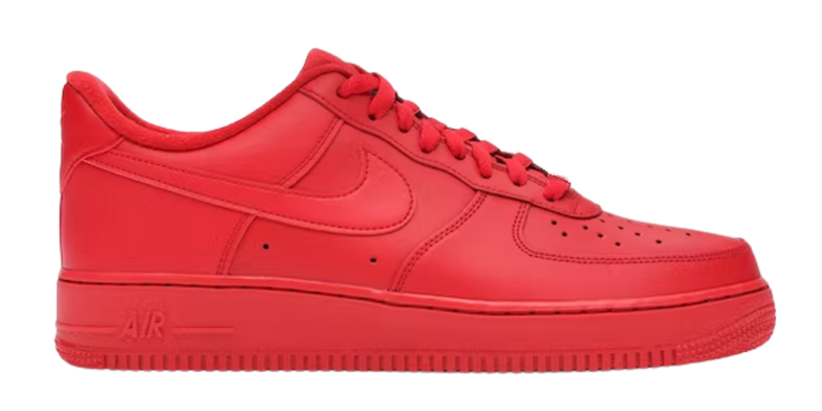 nike red forces