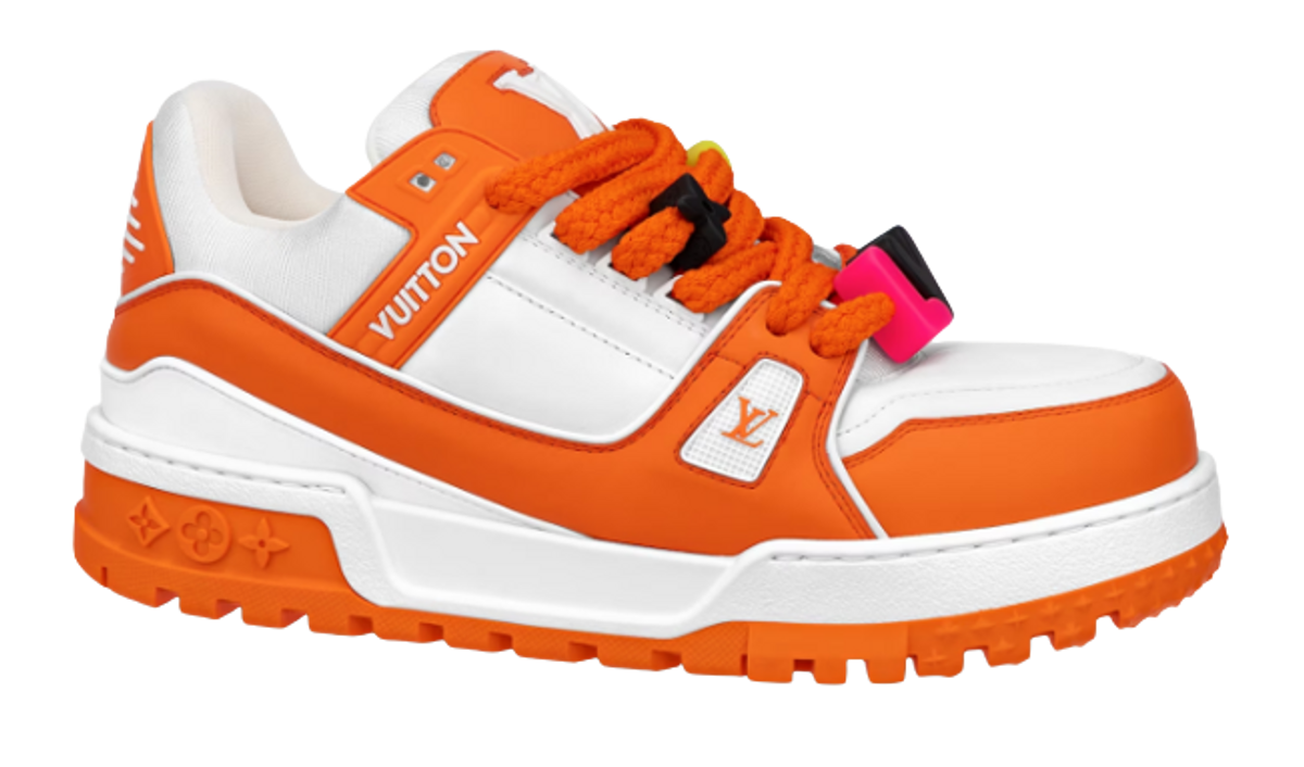 Louis Vuitton Trainer Maxi Orange Sneakers