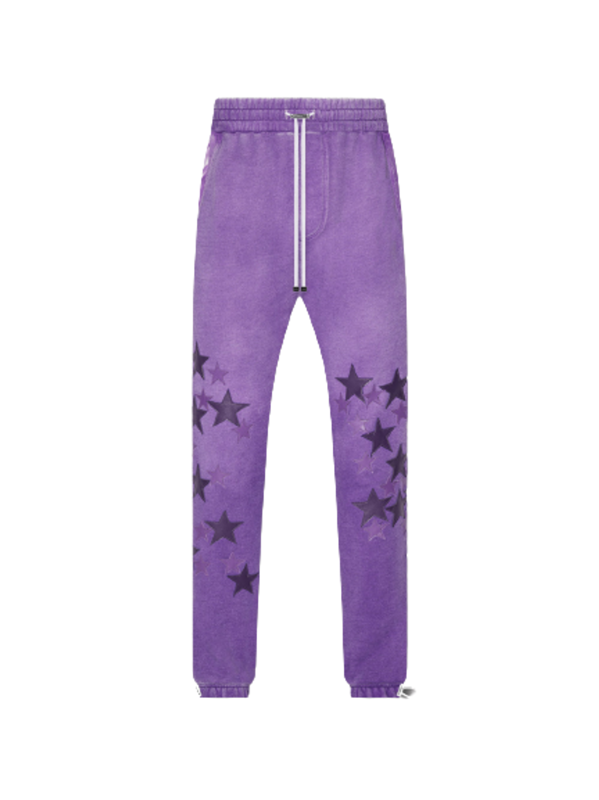 Amiri Mens Pigment Star Sweatpants In Heather Purple