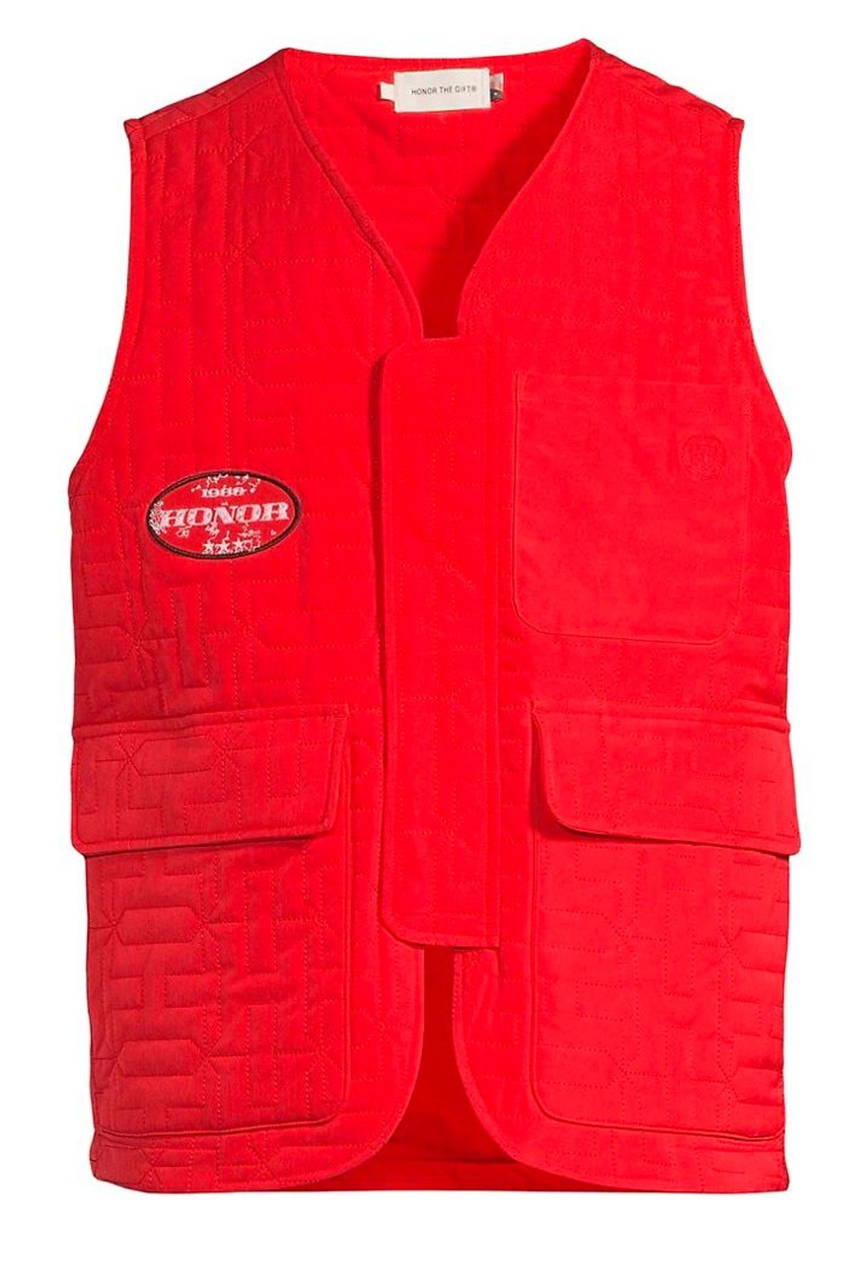 Honor The Gift Imprint H Quilted Vest