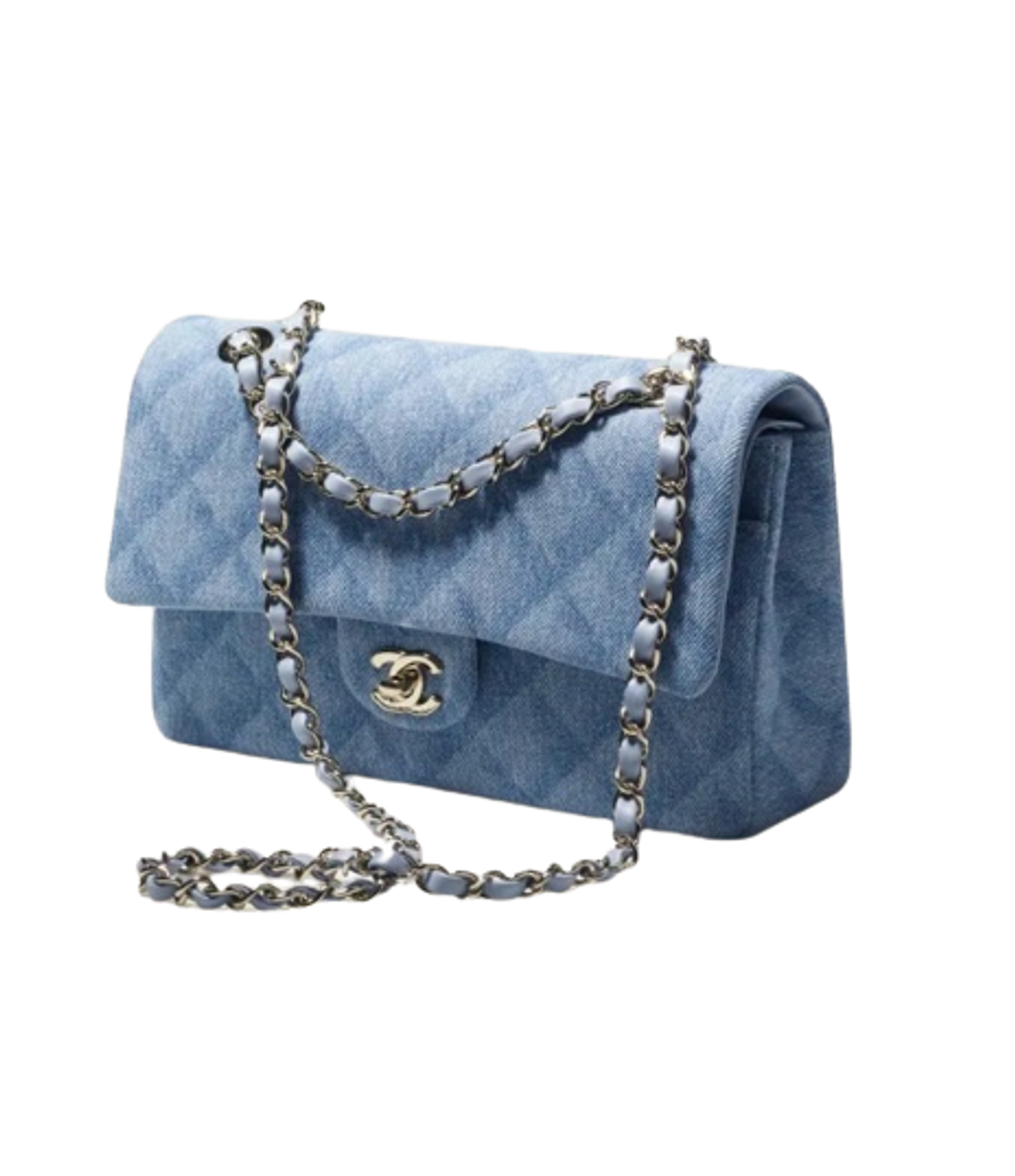 Chanel Denim Crossbody Logo Bag WHAT’S ON THE STAR?