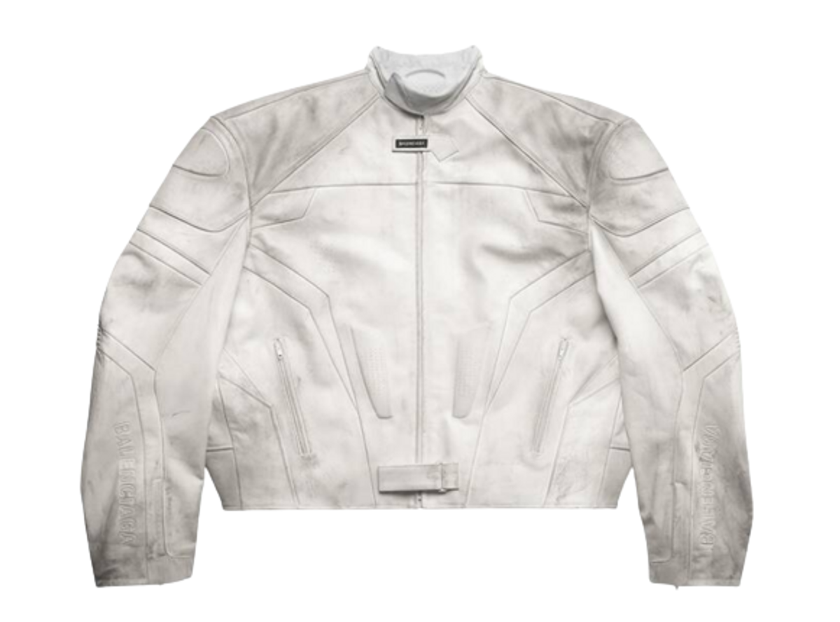balenciaga jacket mens white