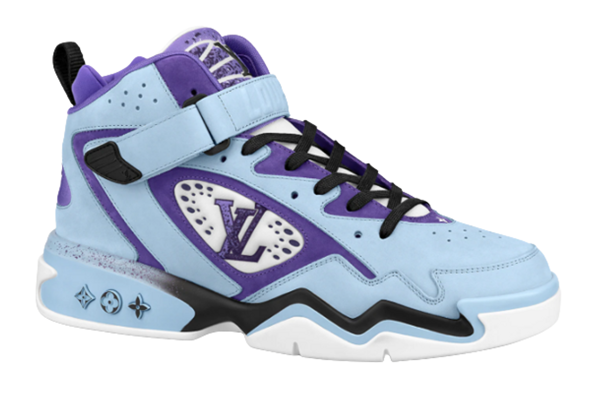 Louis Vuitton Blue Trainer Sneakers WHAT’S ON THE STAR?