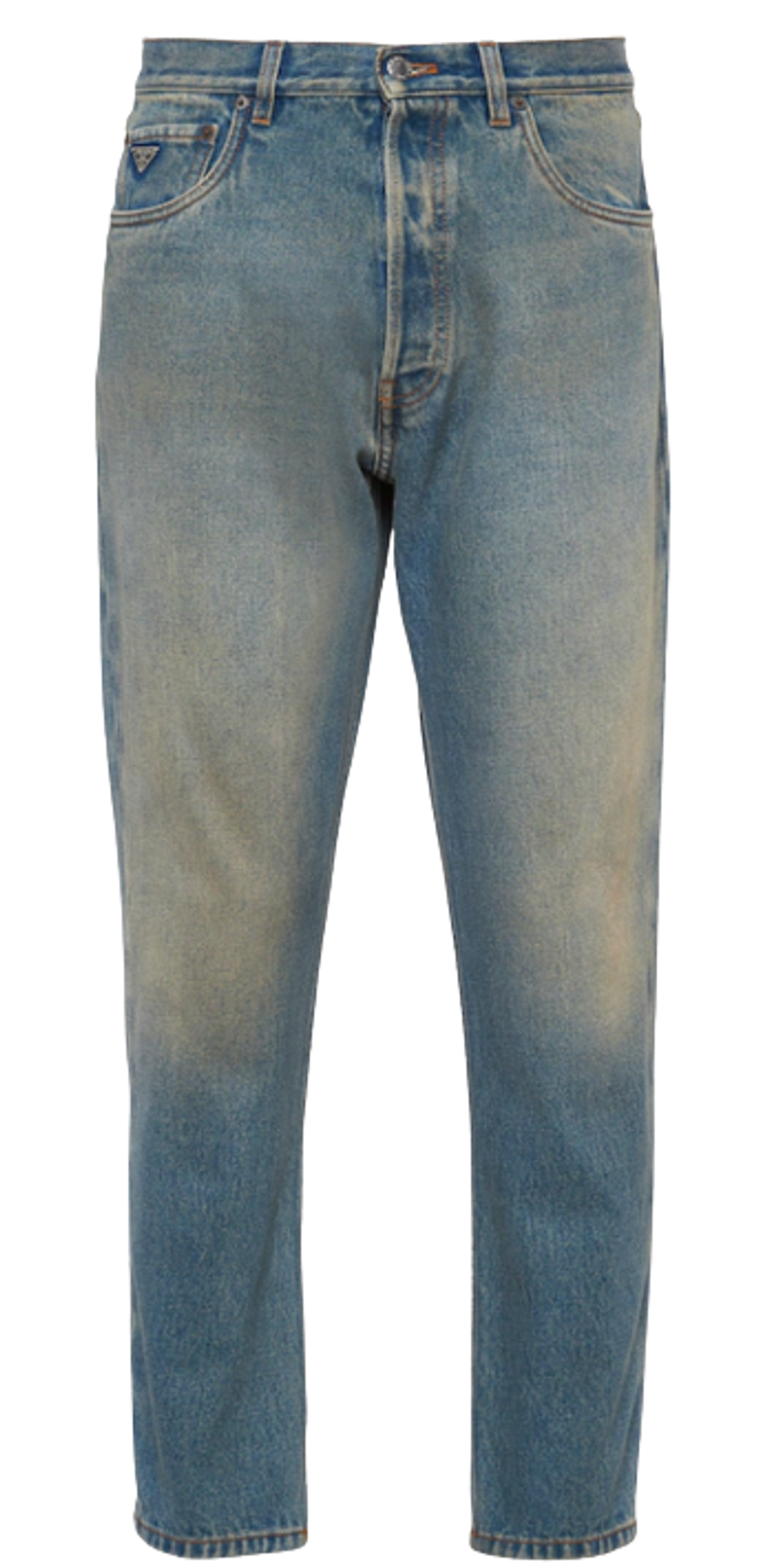 Prada Five Light Blue Pocket Denim Jeans