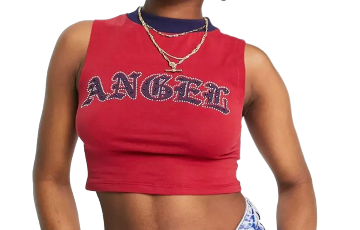 Jaded London Cropped Tank Top WHAT’S ON THE STAR?