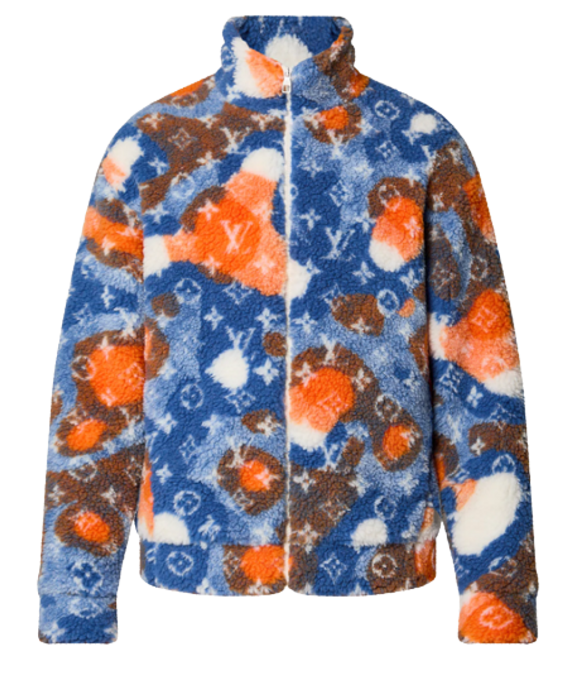 Louis Vuitton Jacquard Camo Fleece Blouson