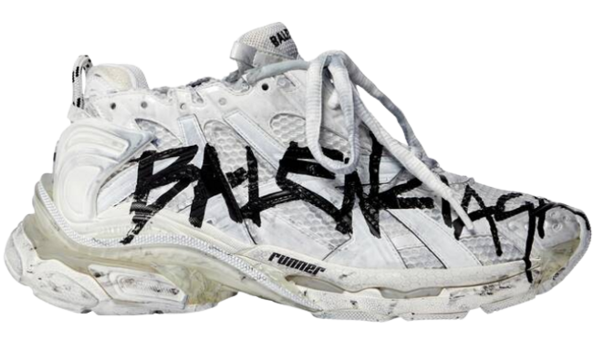 balenciaga graffiti white