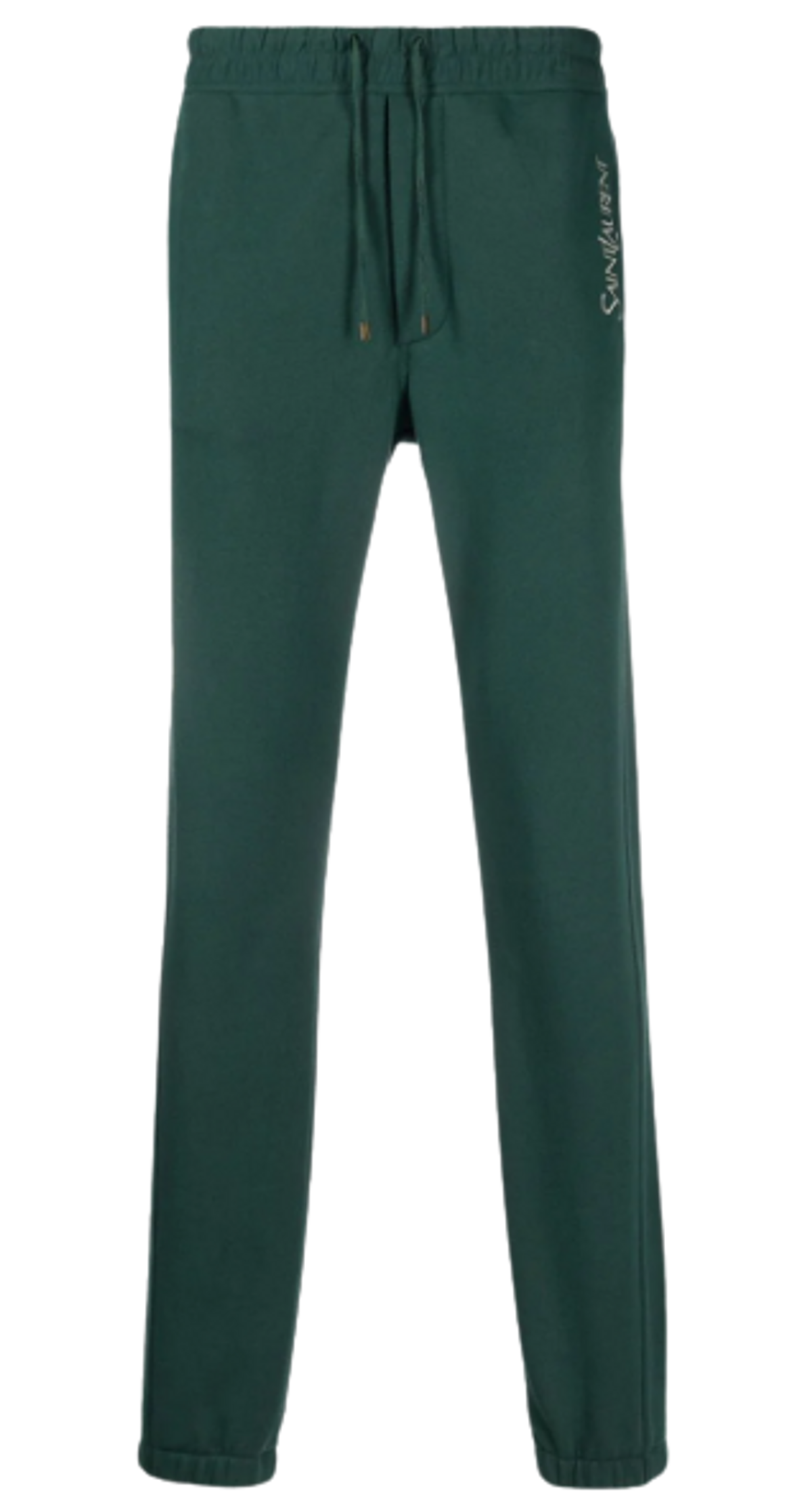 Saint Laurent Green Mit Logo Pants