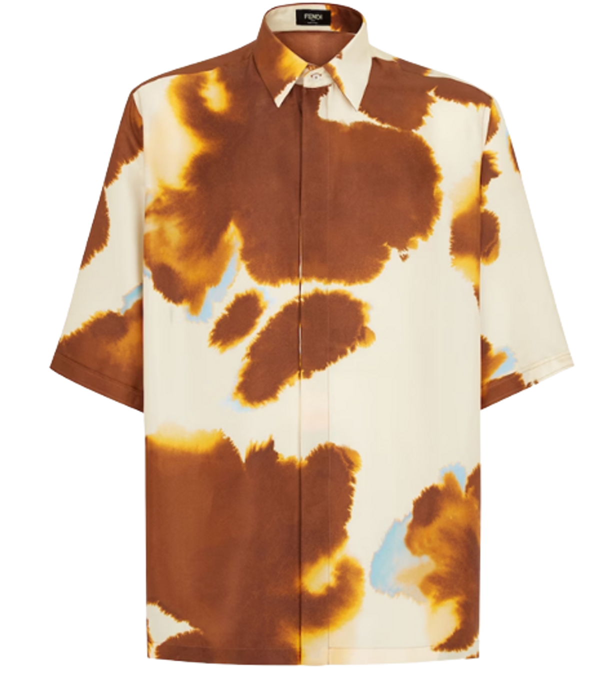 Fendi Multicolor Cotton Pattern Shirt main image 0