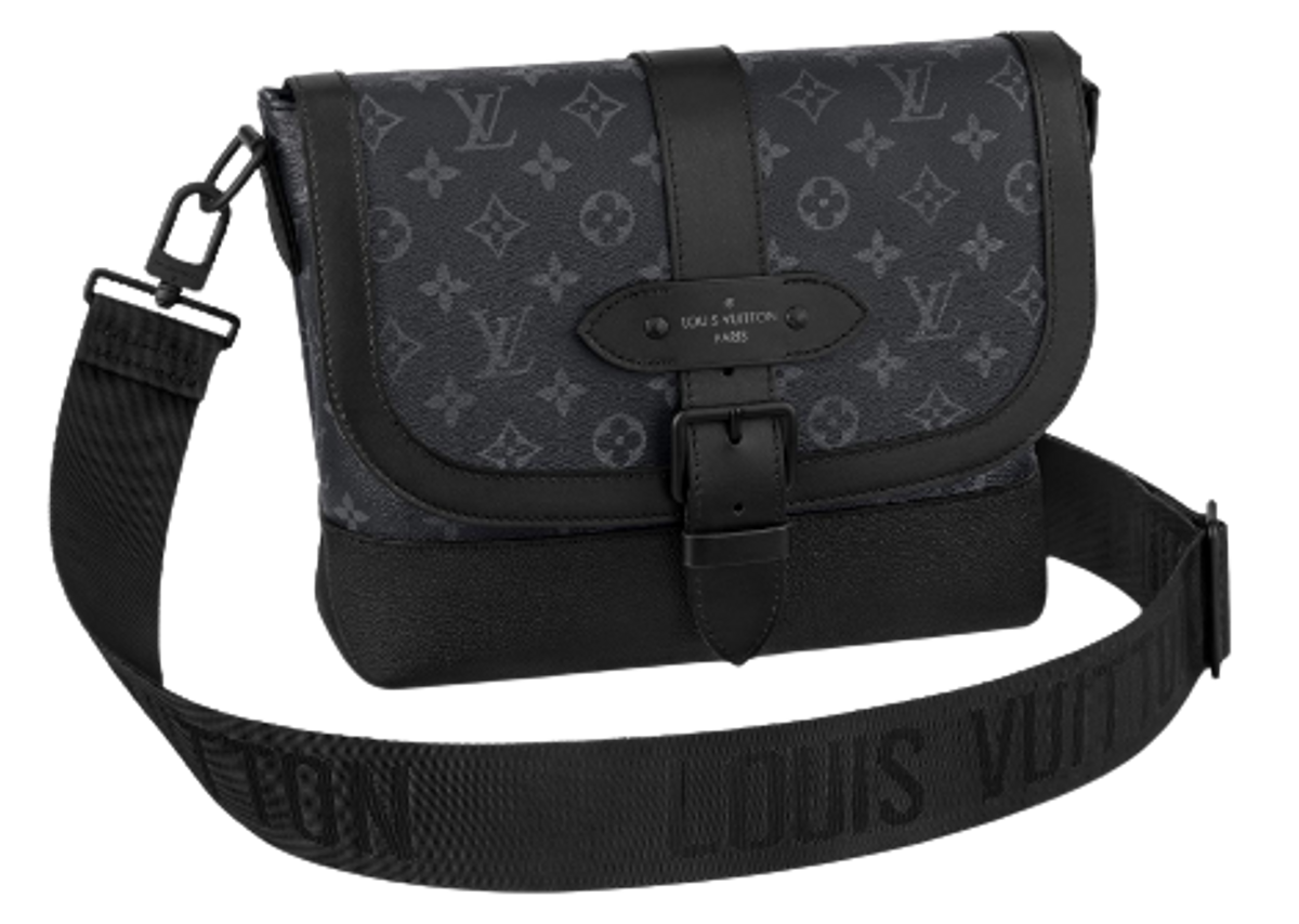 Louis Vuitton Saumur Black Messenger Bag