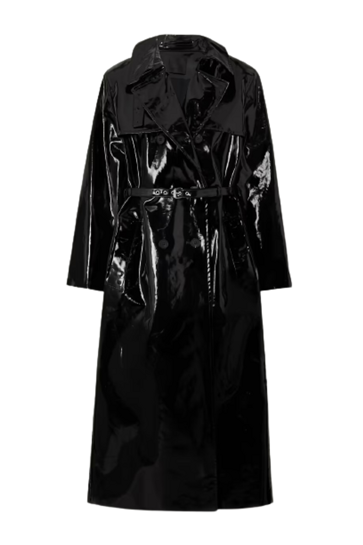 Givenchy Belted Double-Breasted Cotton-Blend Trench Coat