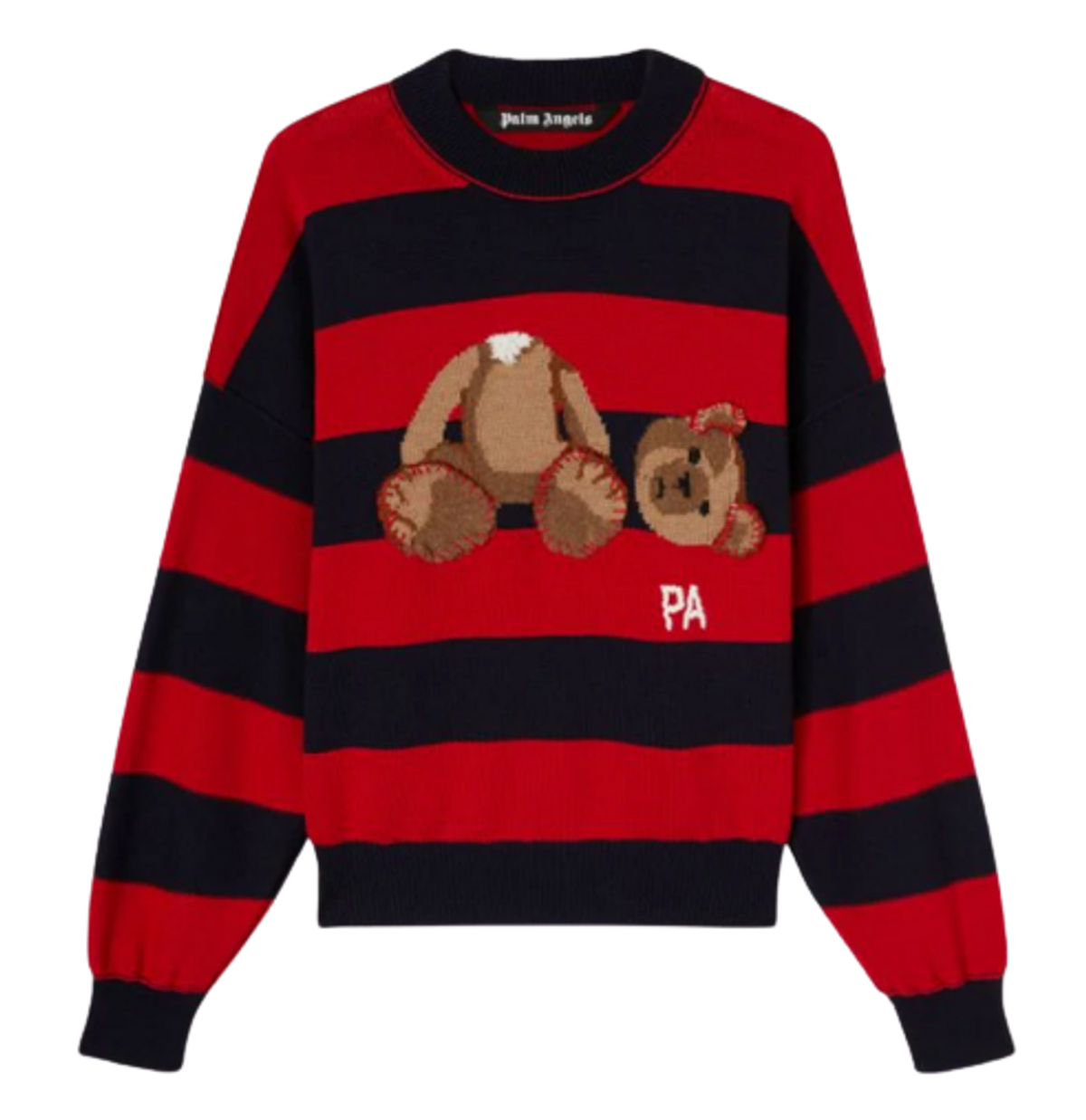 Palm Angels Bear Striped Sweater