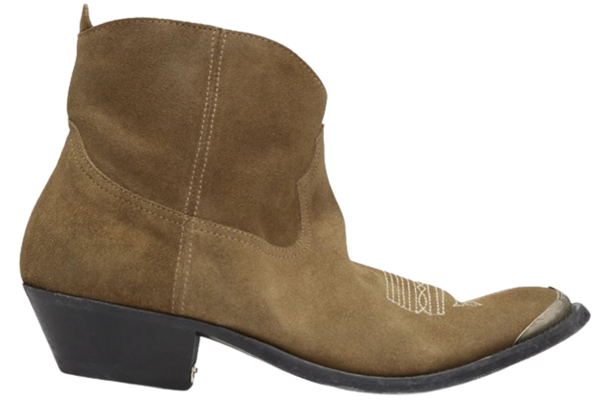 Golden Goose Brown Suede Young Boots | WHAT’S ON THE STAR?