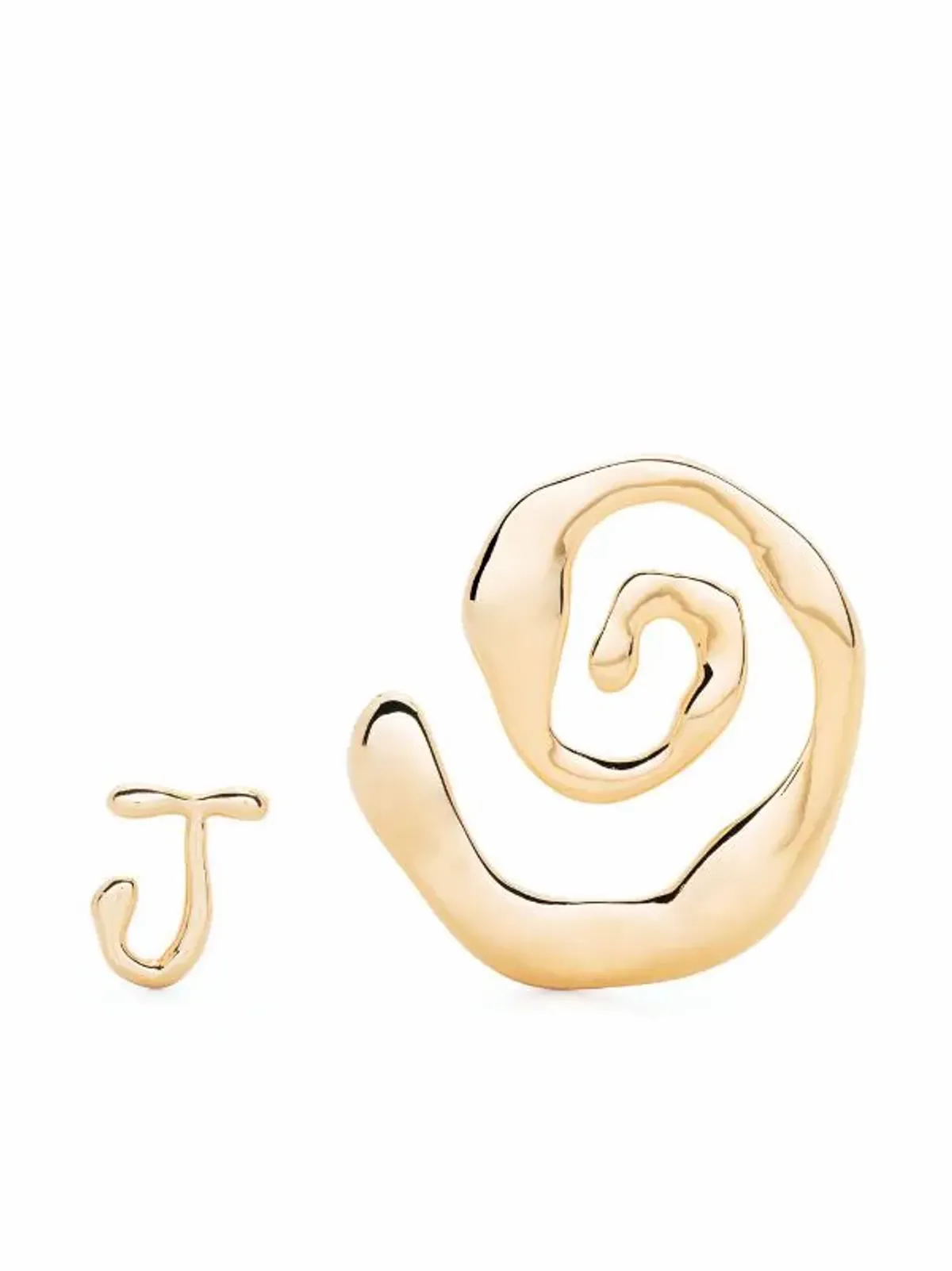 Jacquemus Les Créoles Turbi Odd Earrings