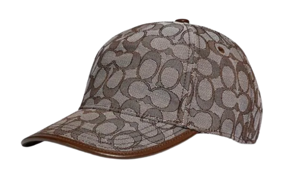 Coach Signature Jacquard Baseball Cap WHAT’S ON THE STAR?