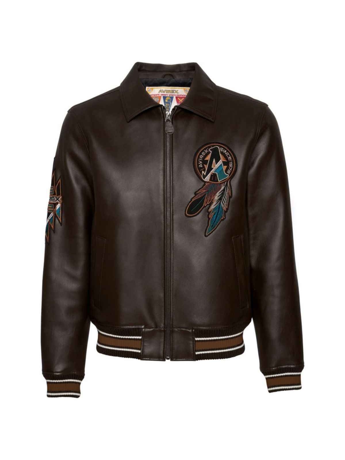 Avirex Buffalo Legends Chocolate A2 Leather Jacket