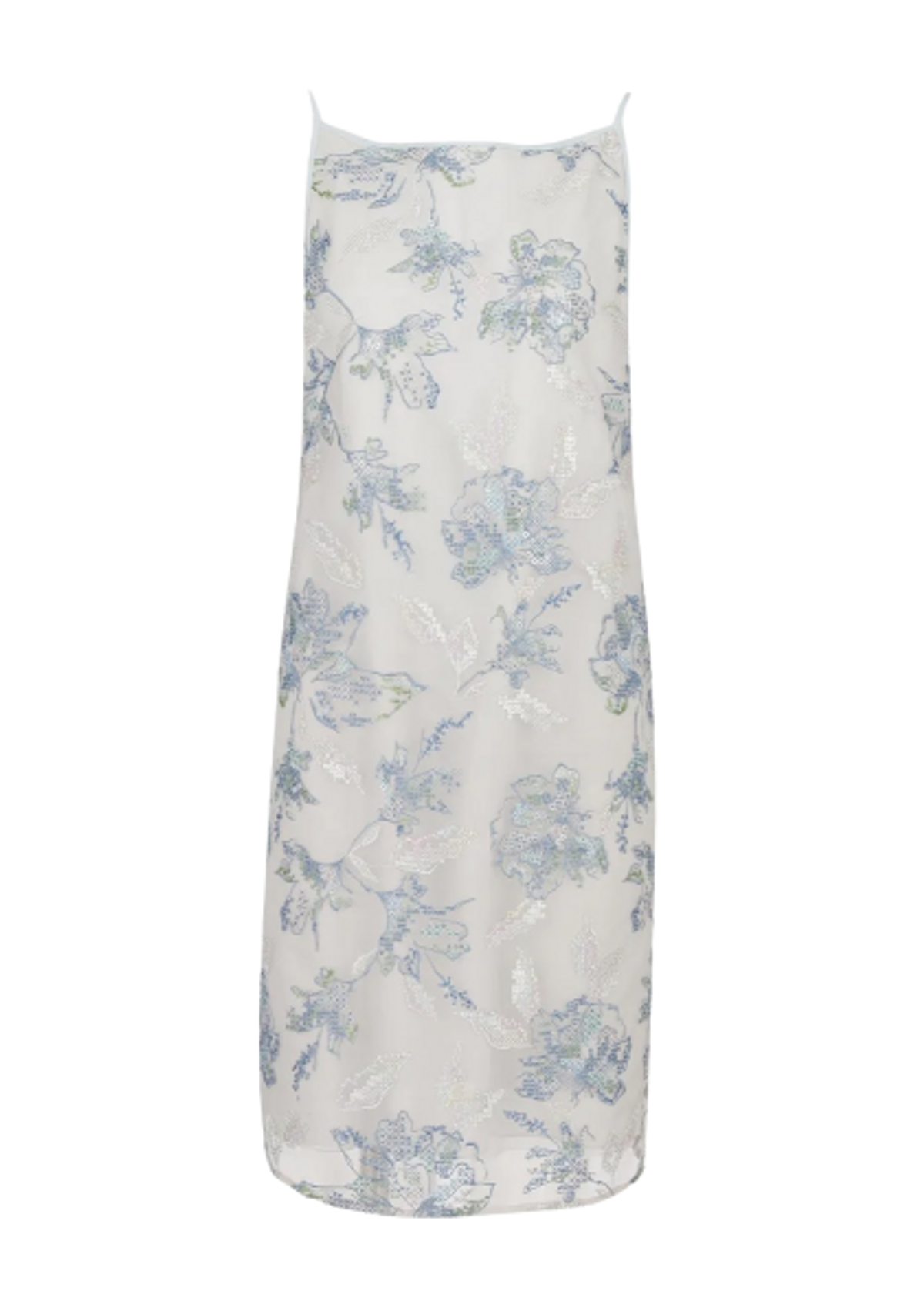 ARMANI Womens Blue Sleeveless Jewel Neck Knee Length Wear To Work Sheath Dress