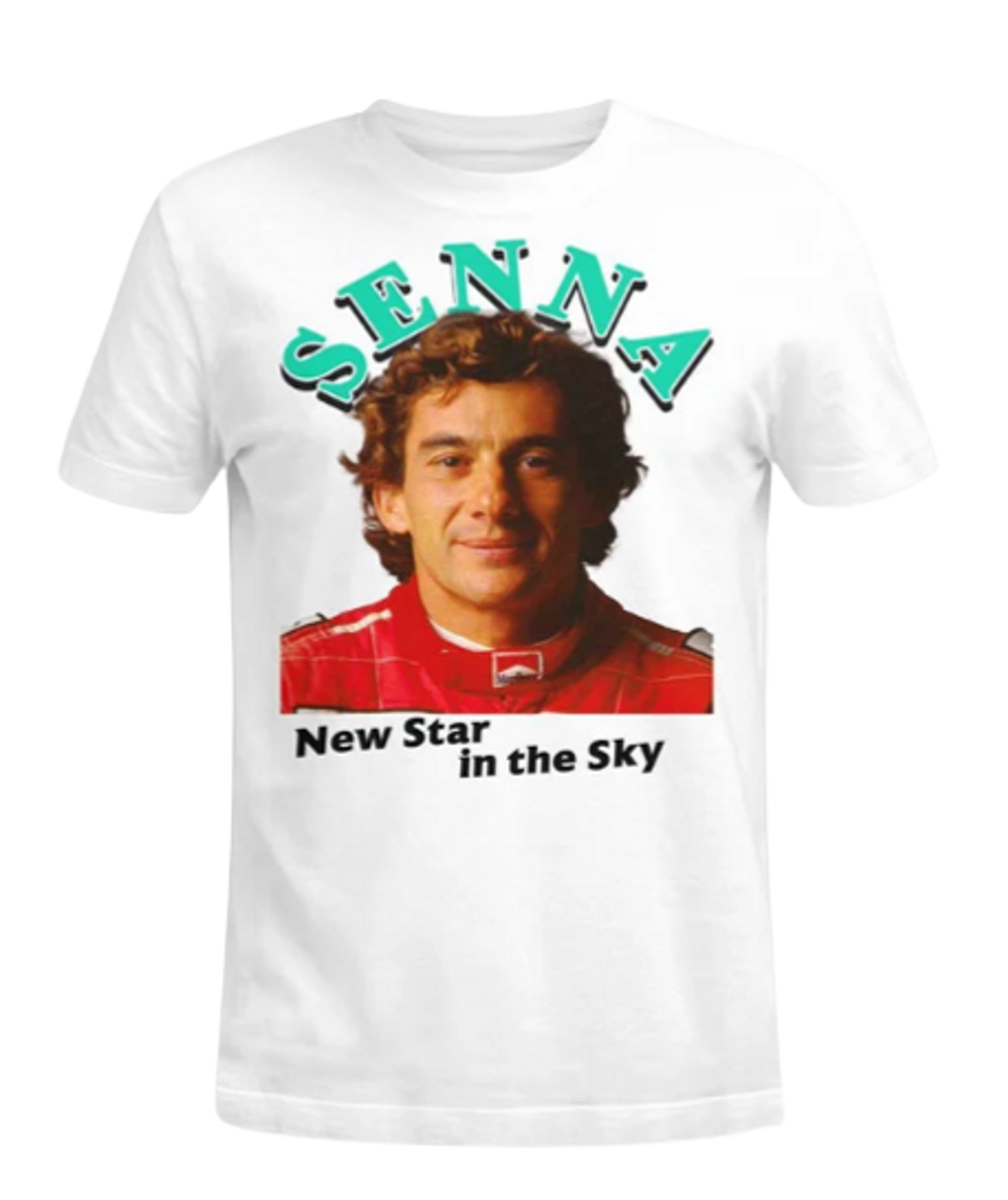 Lewis Hamilton New Star White Logo T-Shirt