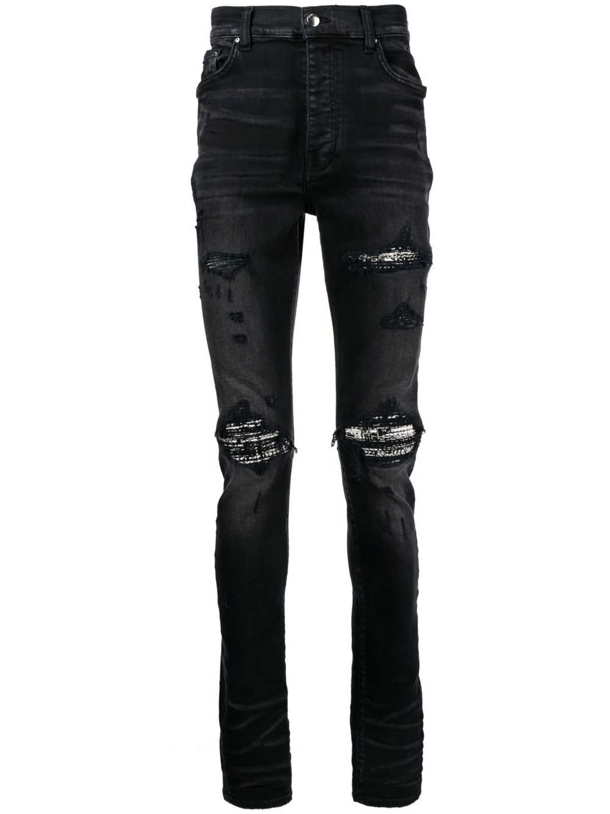 Amiri Black Mx1 Boucle Skinny Jeans | WHAT’S ON THE STAR?