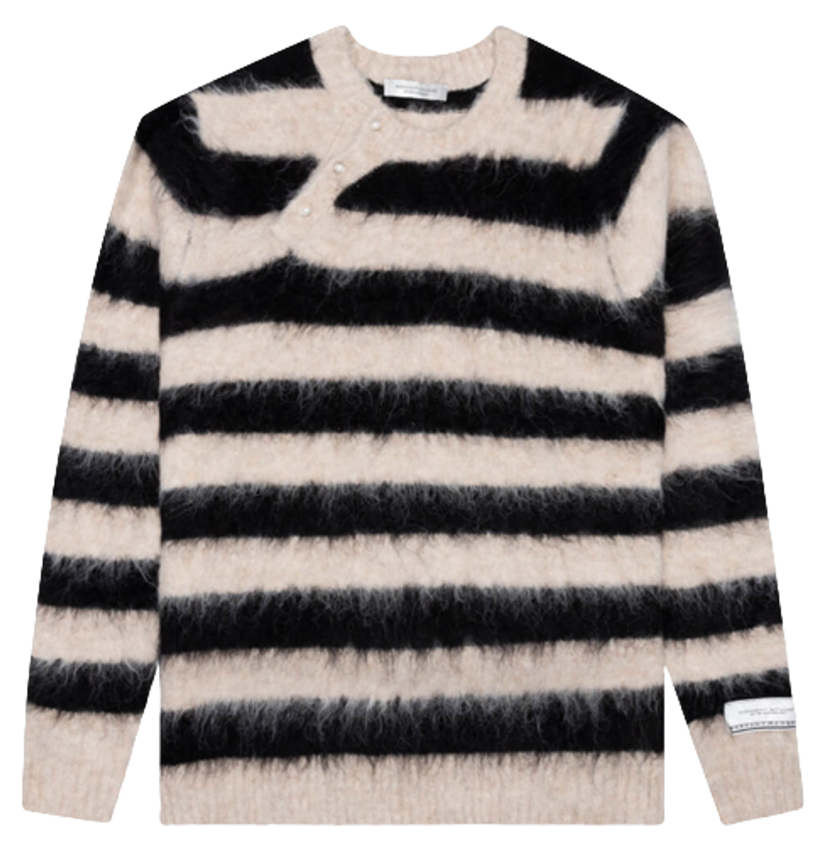 Midnight Studios Grapelli Striped Sand Sweater