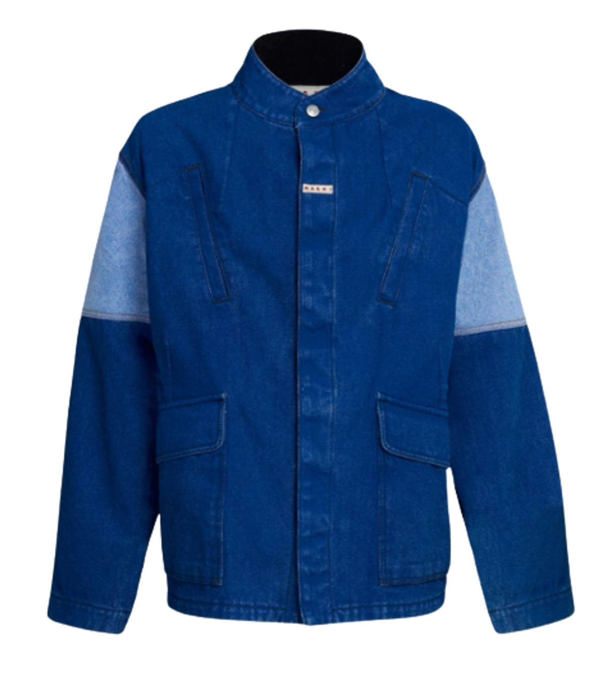 Marni Panelled Denim Shirt Jacket