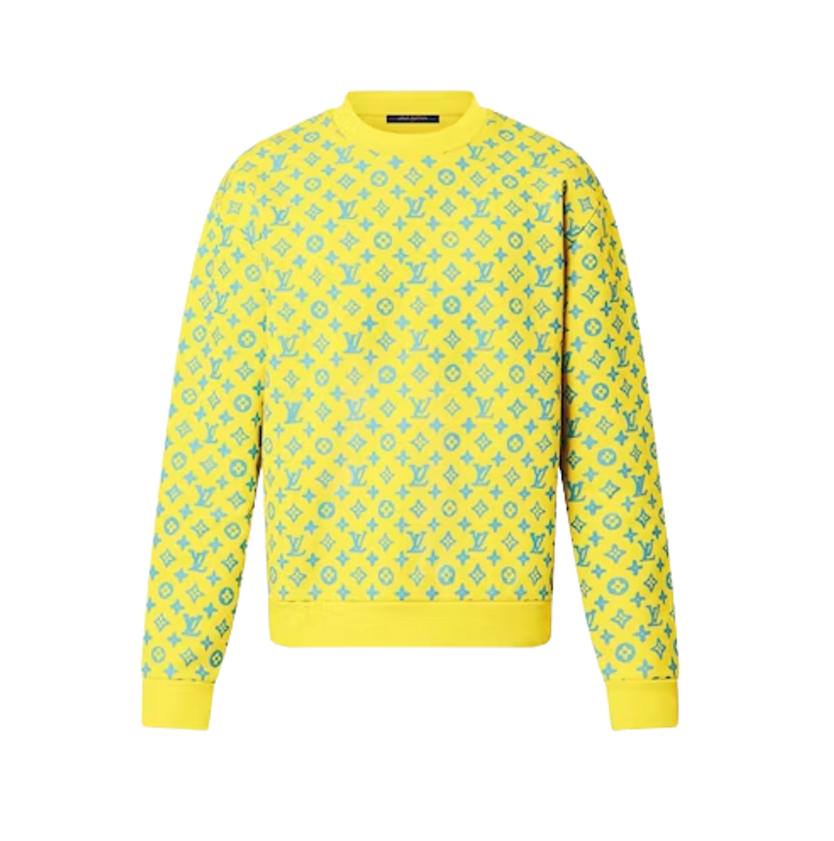 Louis Vuitton Pre-owned Monogram Rainbow Playground Graphic Green/yellow Sweatshirt