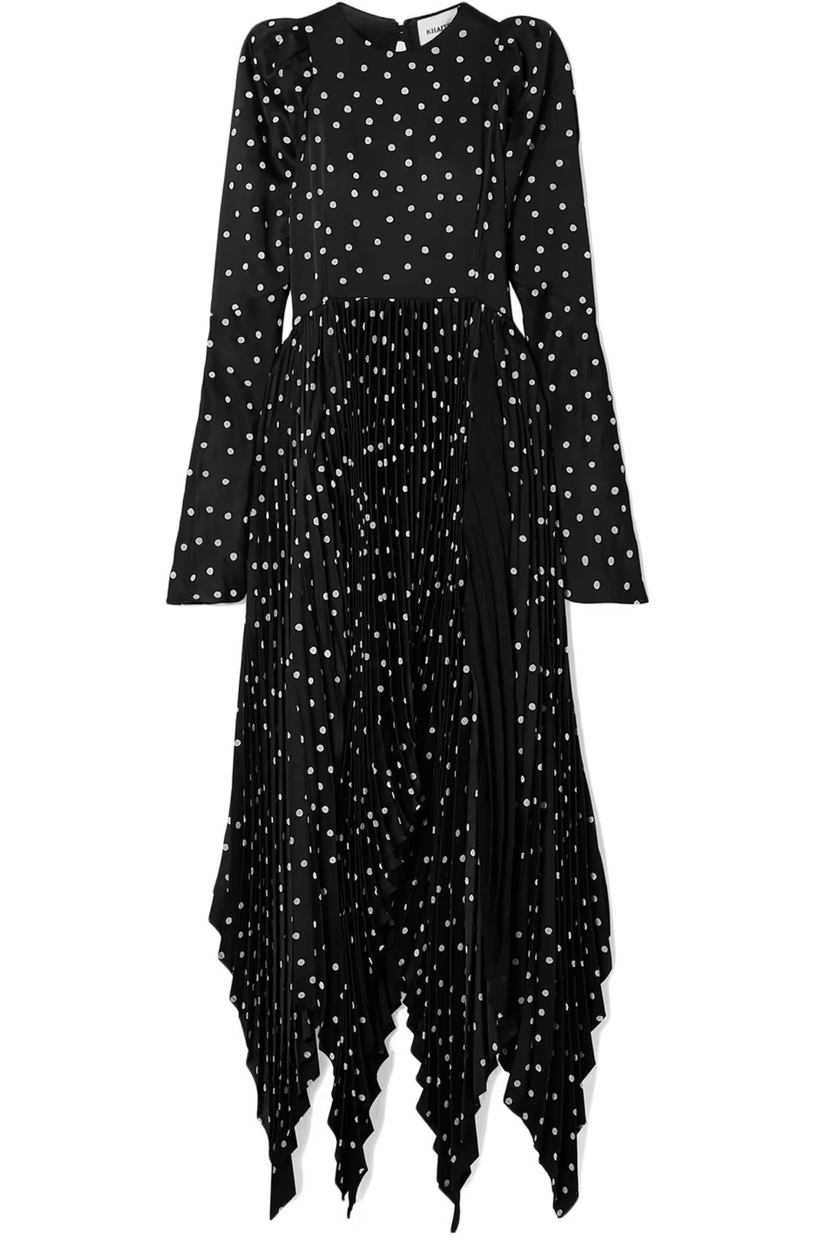 navy blue check dress