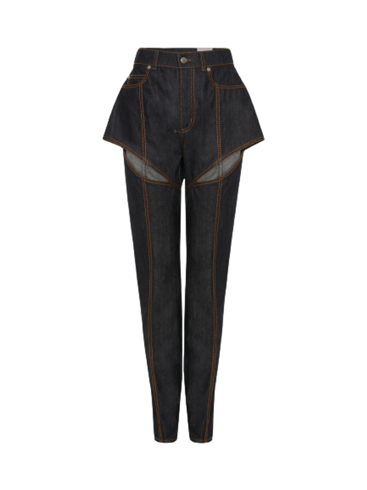 Alexander McQueen Slashed Jeans