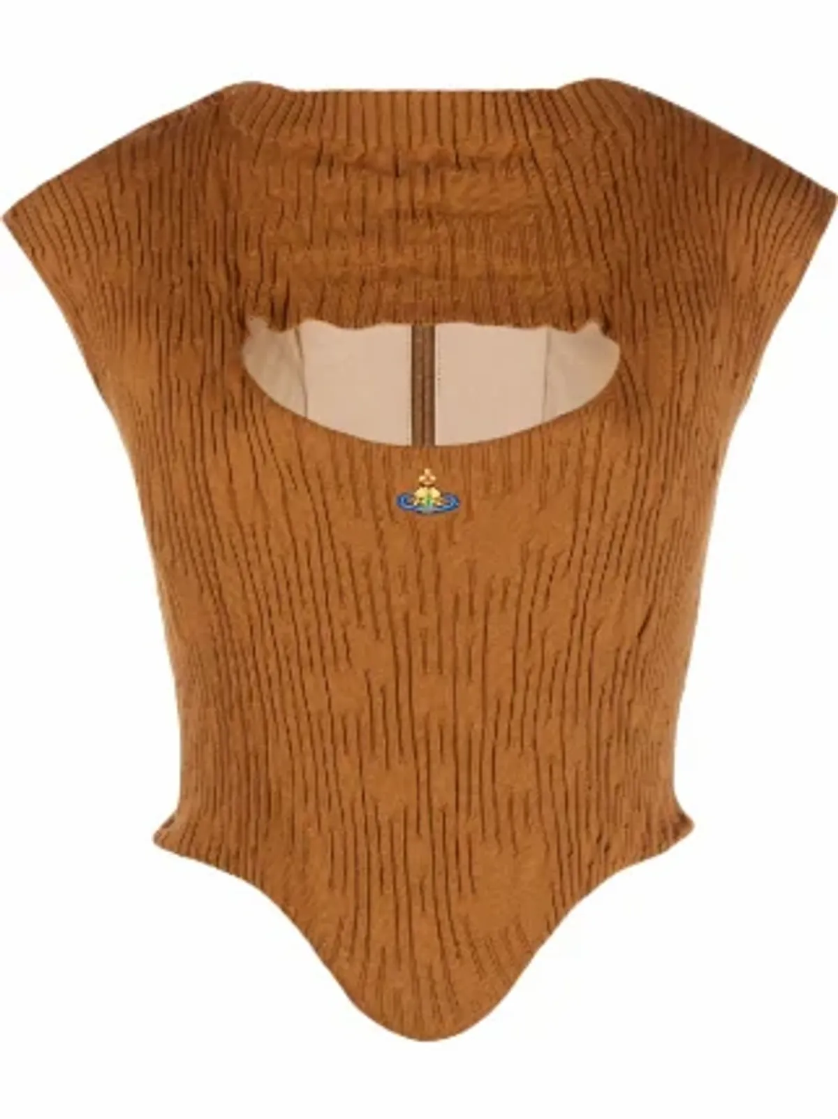 Vivienne Westwood Kate Orb-Embroidered Corset Top