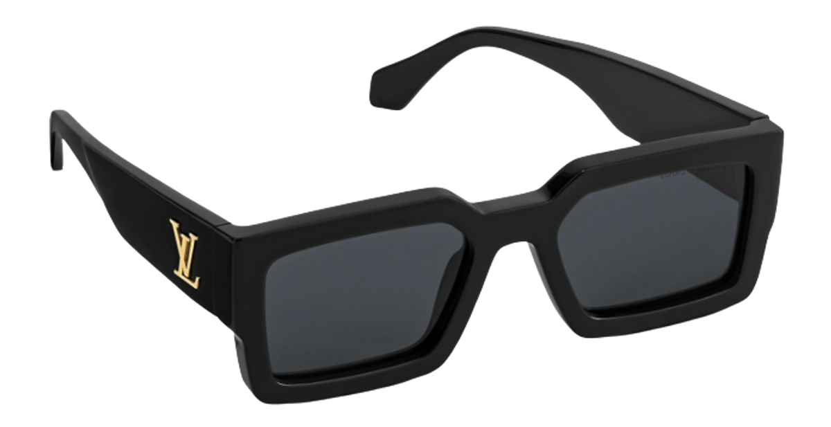 Louis Vuitton Black Clash Square Sunglasses