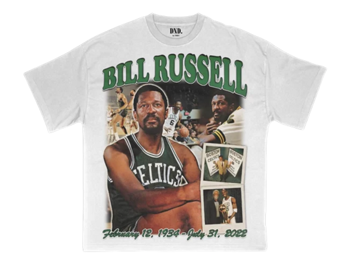 Do Not Disturb. Bill Russell Tribute T-Shirt