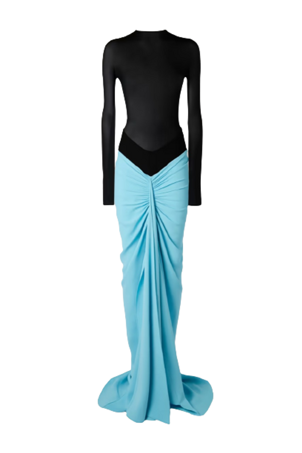 Alaia Draped Overlay Gown main image 0