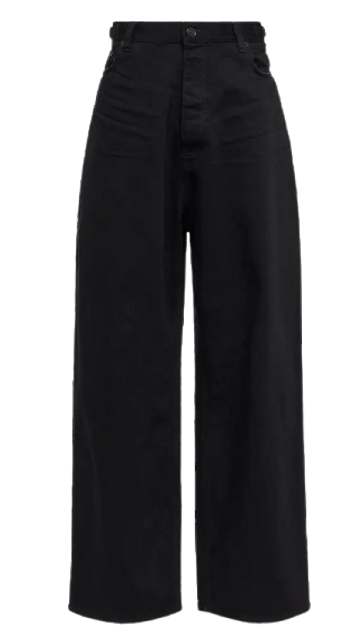 Balenciaga Black Large Baggy Jeans