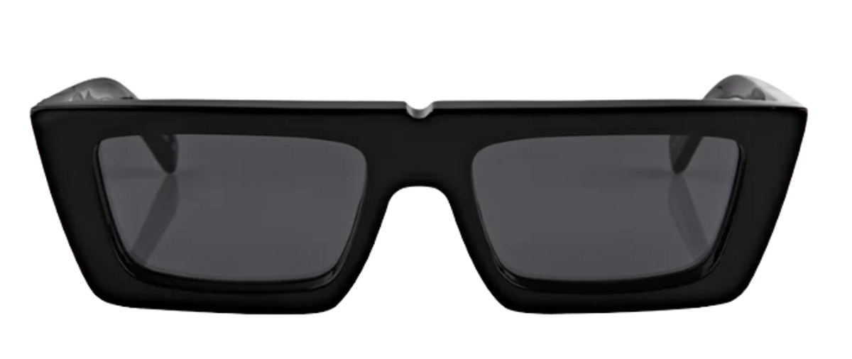 Oscar and Frank Lil Get Gloss Black Sunglasses