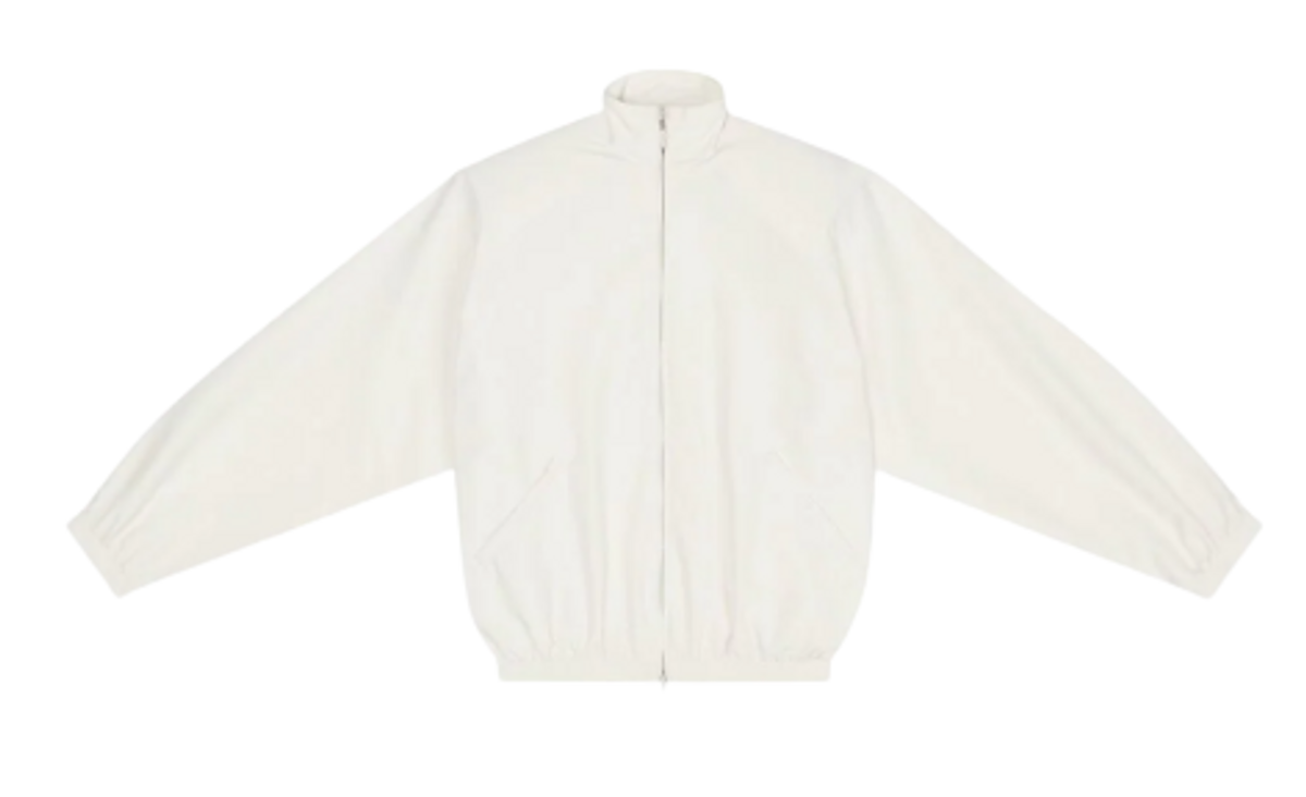 balenciaga windbreaker womens white