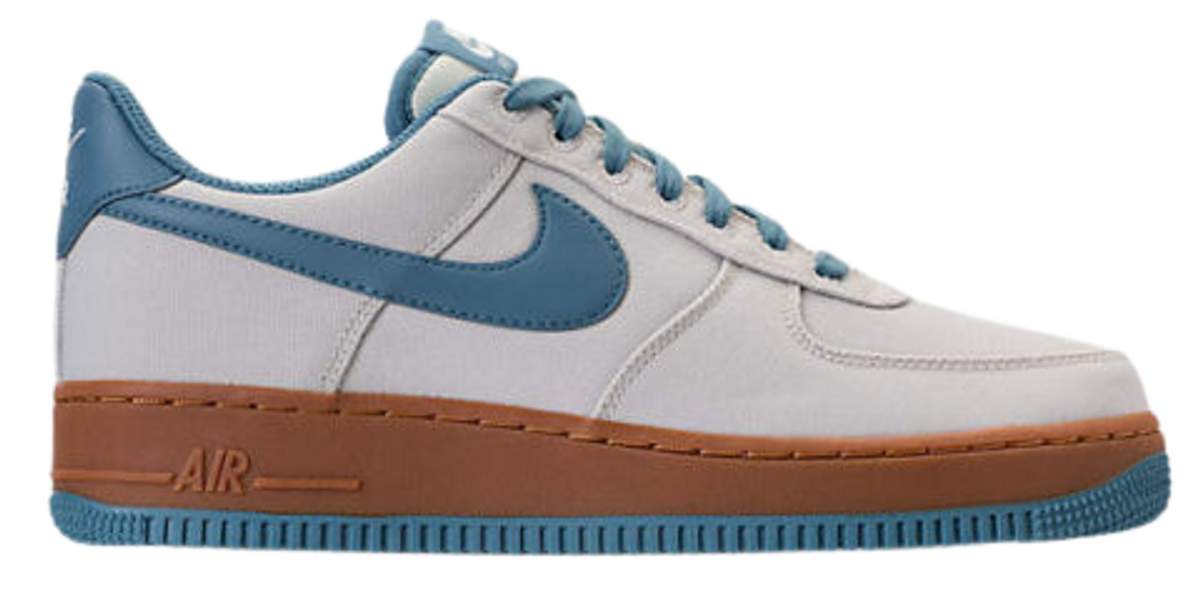 Nike Air Force 1 07 Light Bone Aegean Sneakers