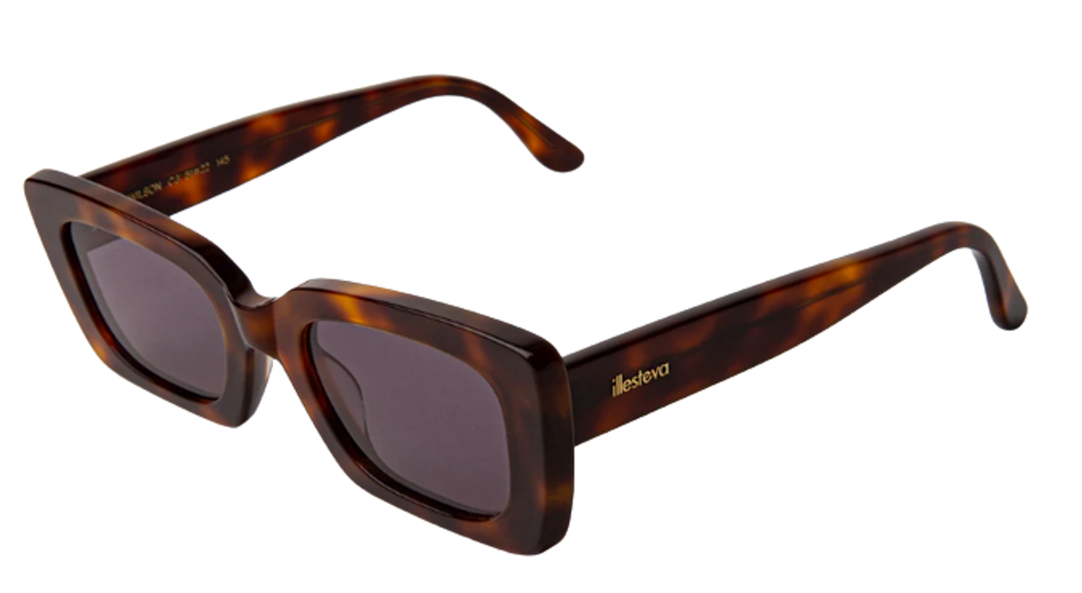 Illesteva Benson Sunglasses Havana/Gold