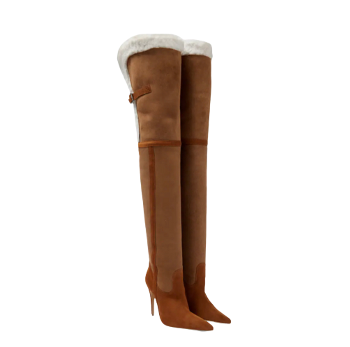 Magda Butrym Suede Over-The-Knee Boots