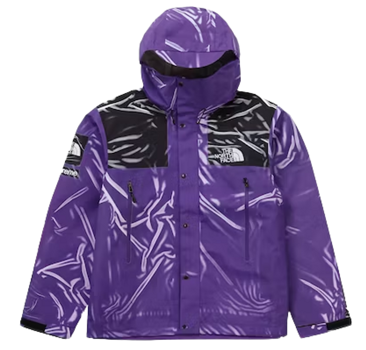 Supreme × The North Face Printed Taped Seam Shell Trompe Loeil Jacket