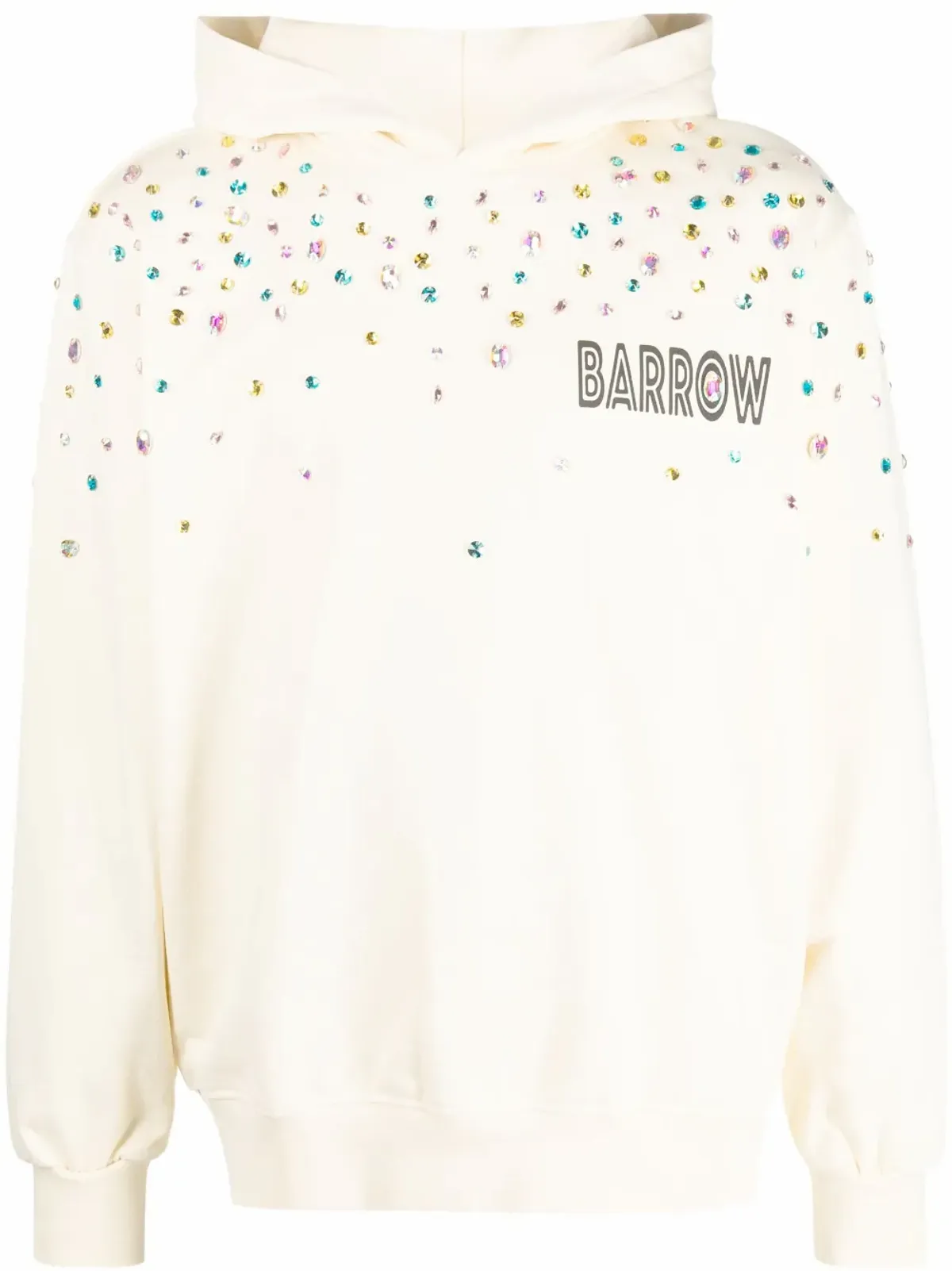 Barrow Crystal-Embellished Cotton Hoodie