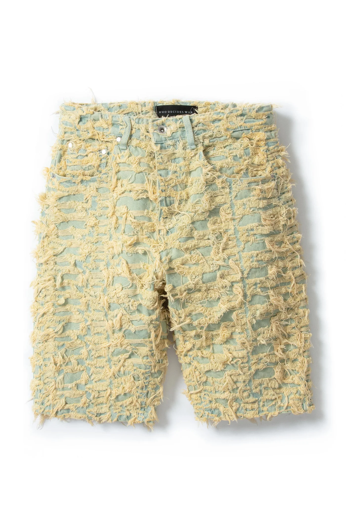 Who Decides War Husk Denim Shorts