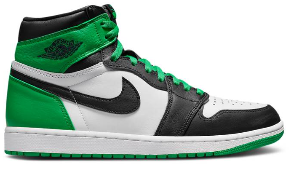 Nike Air Jordan 1 Retro High Og Lucky Green Sneakers