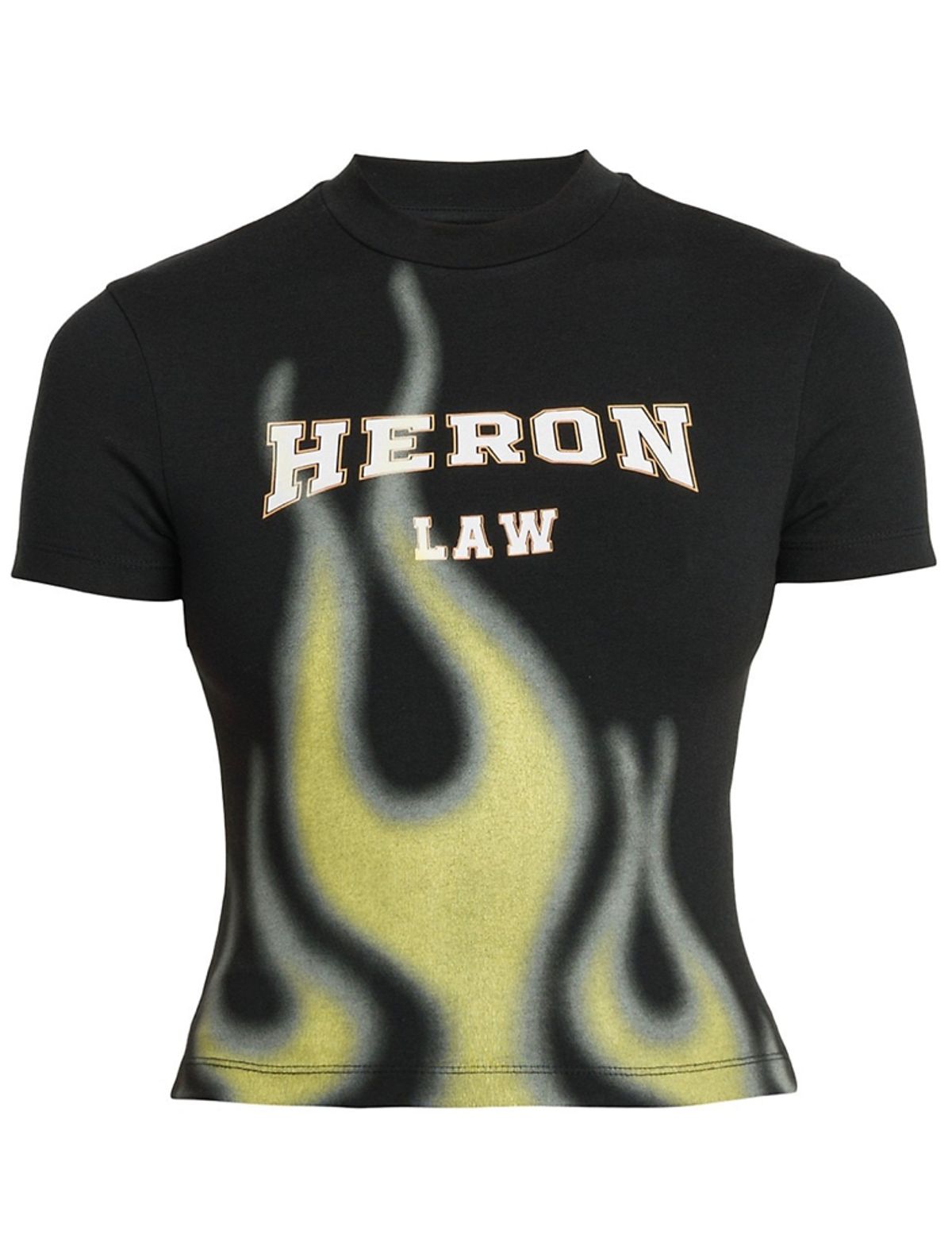 Heron Preston La Flames Cotton-Blend Jersey T-Shirt