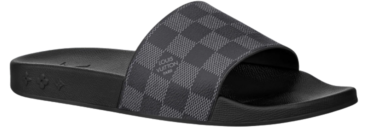Louis Vuitton Waterfront Black Mules