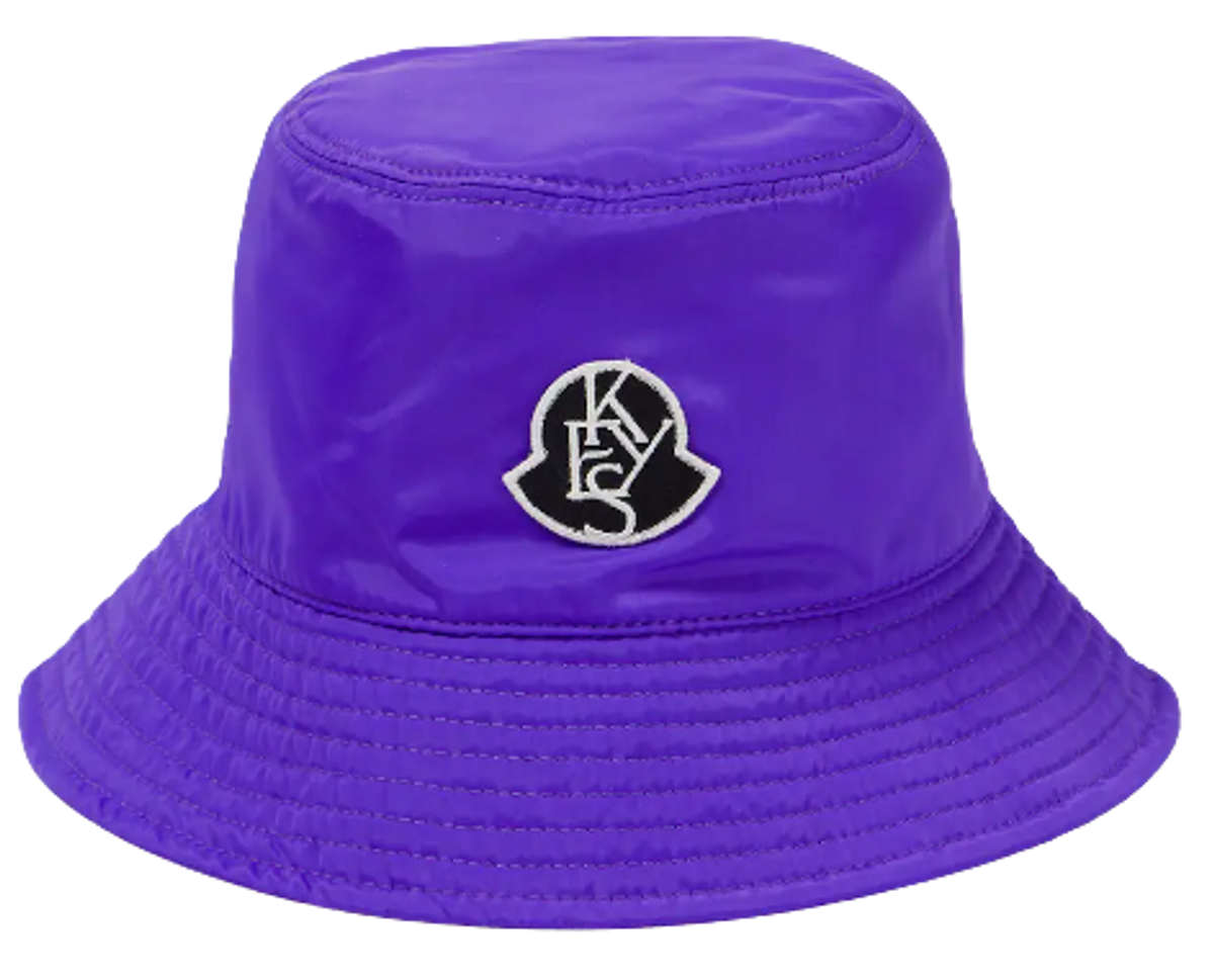 Moncler × Alicia Keys Merch Reversible Nylon Purple Bucket Hat