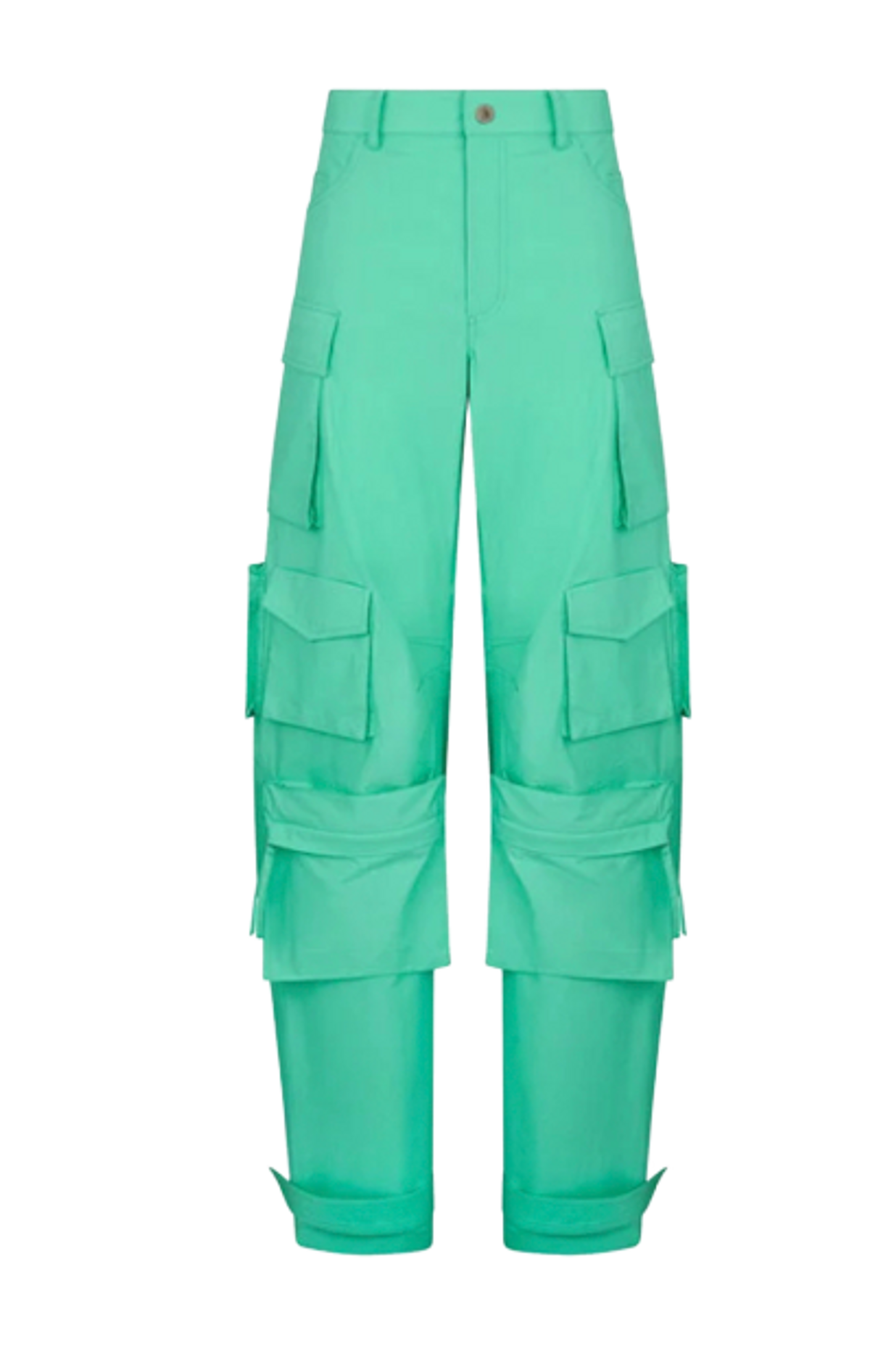 The Attico Fern Mint Long Pants