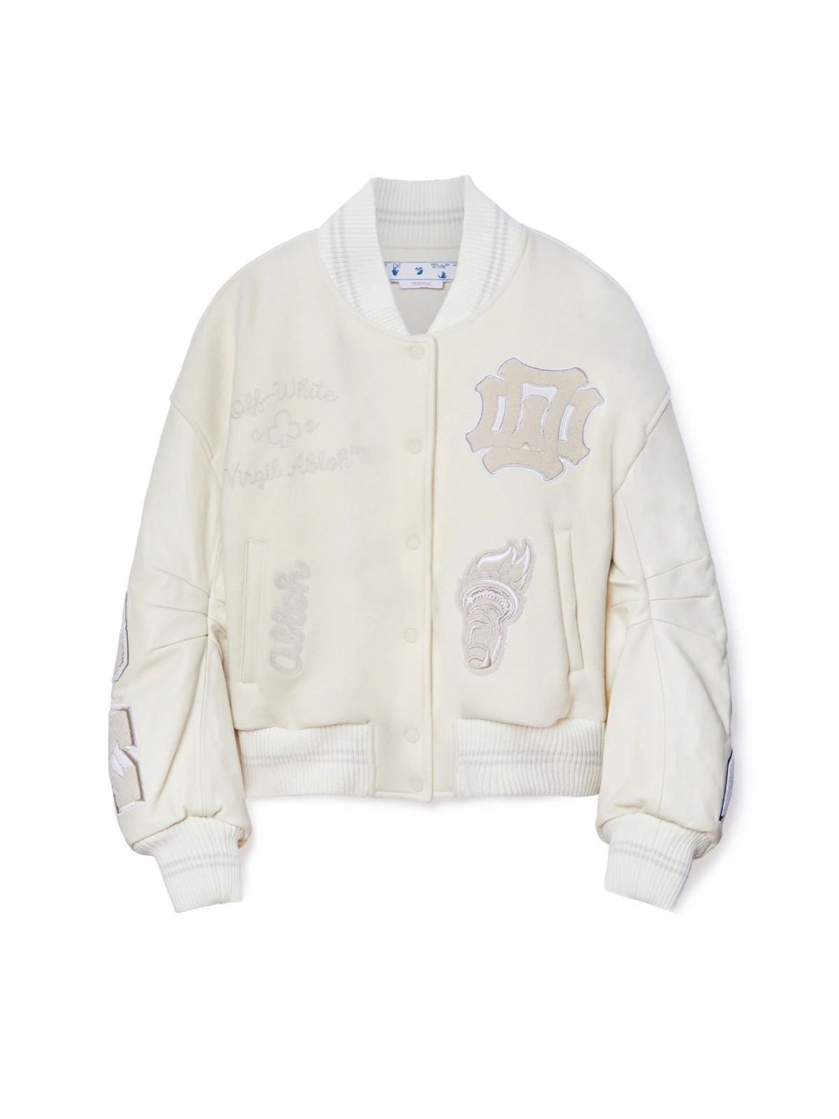Off-White Embr Patch Liberty Crop Vars